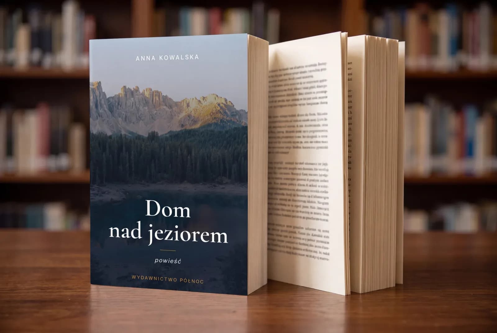 Czarny tekst na kremowym papierze