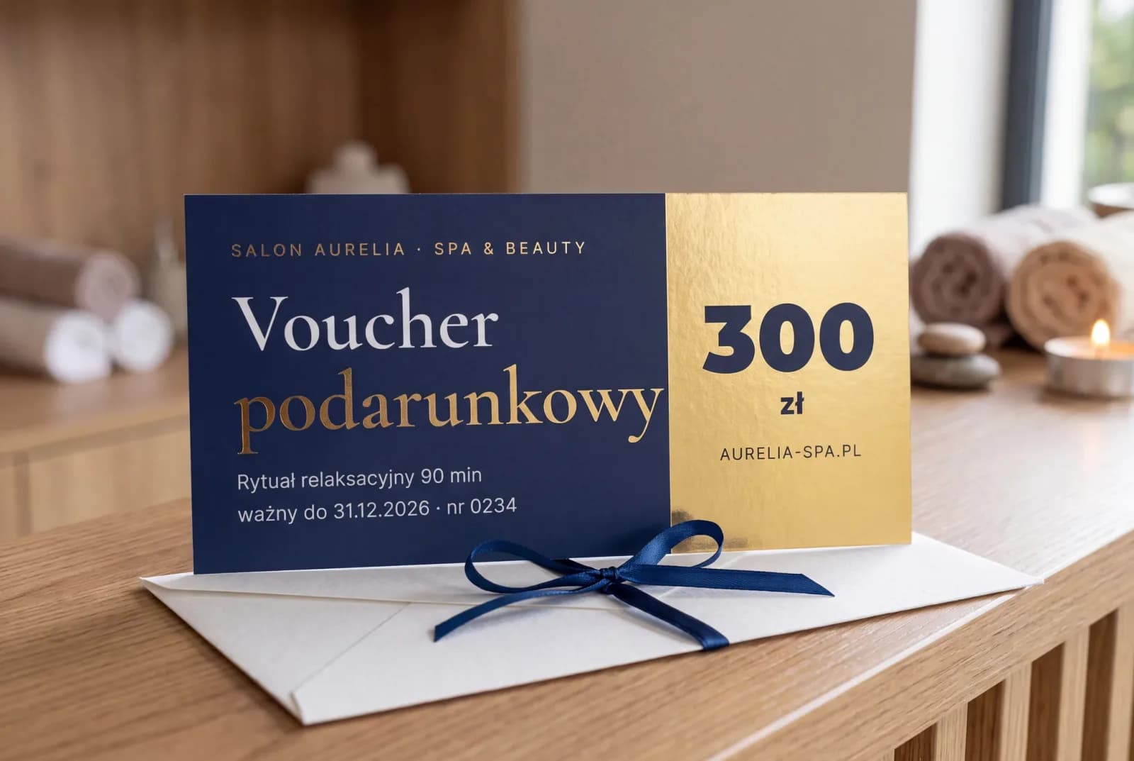 Bon, który wygląda jak prezent