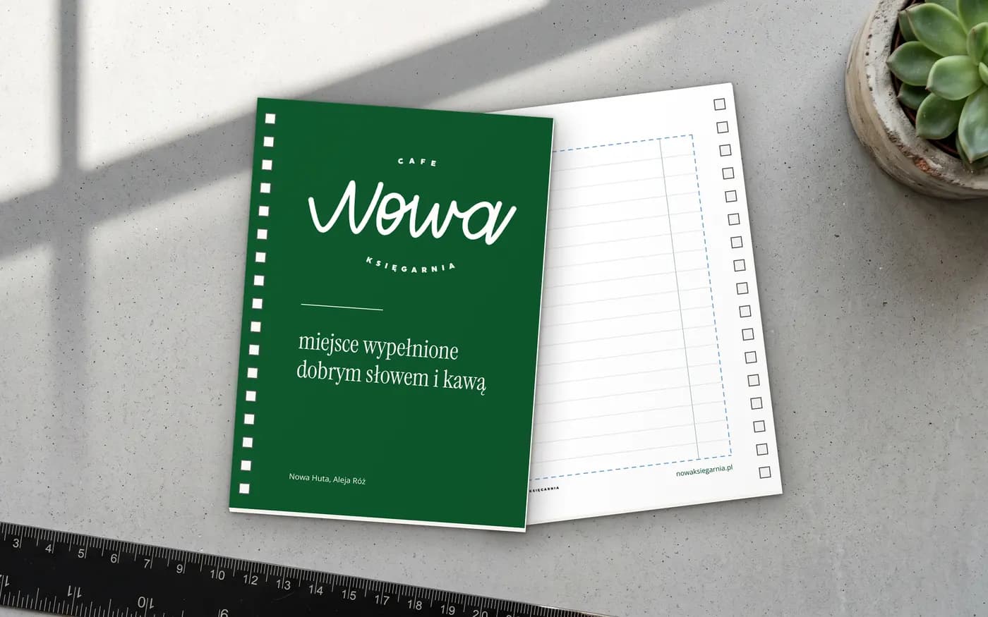 Notesy spiralowane EKO: wersja 3 projektu naszego zespołu