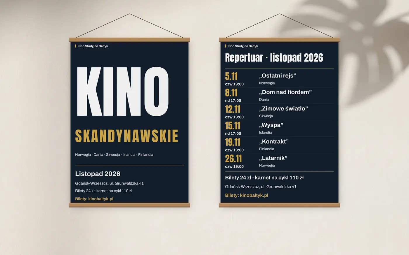 Plakaty dwustronne: wersja 2 projektu naszego zespołu