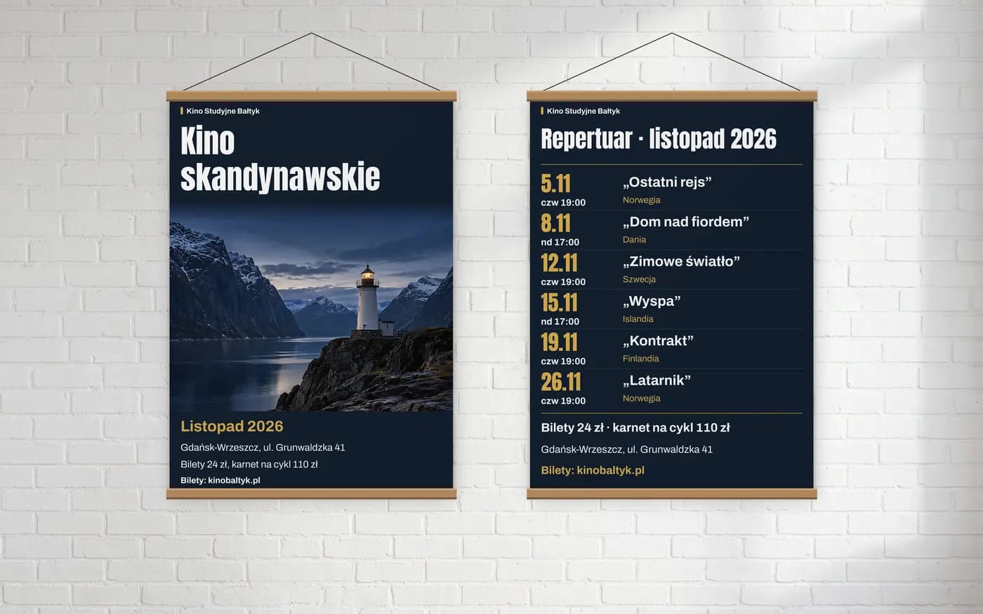 Plakaty dwustronne: wersja 3 projektu naszego zespołu