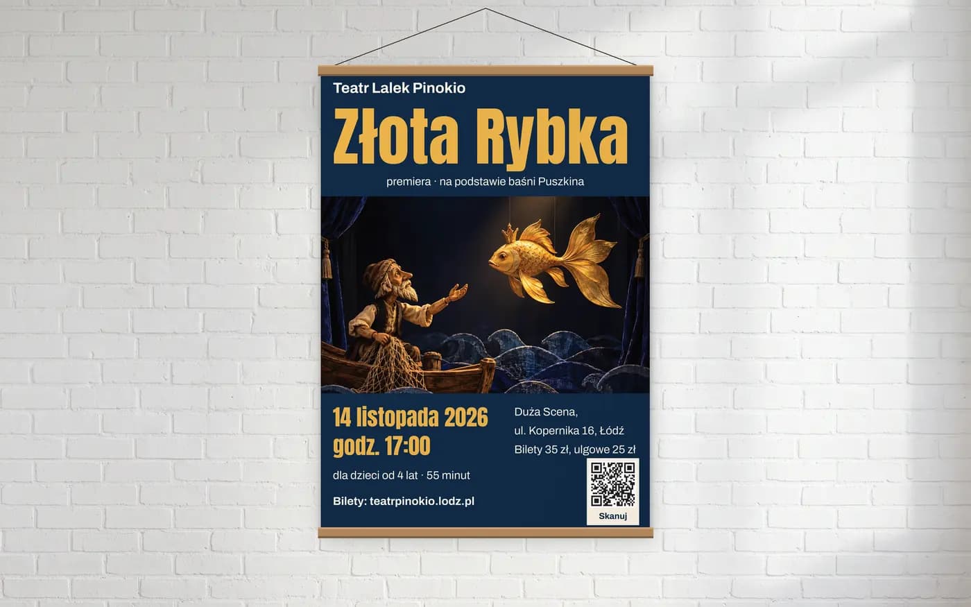 Plakaty jednostronne: wersja 1 projektu naszego zespołu