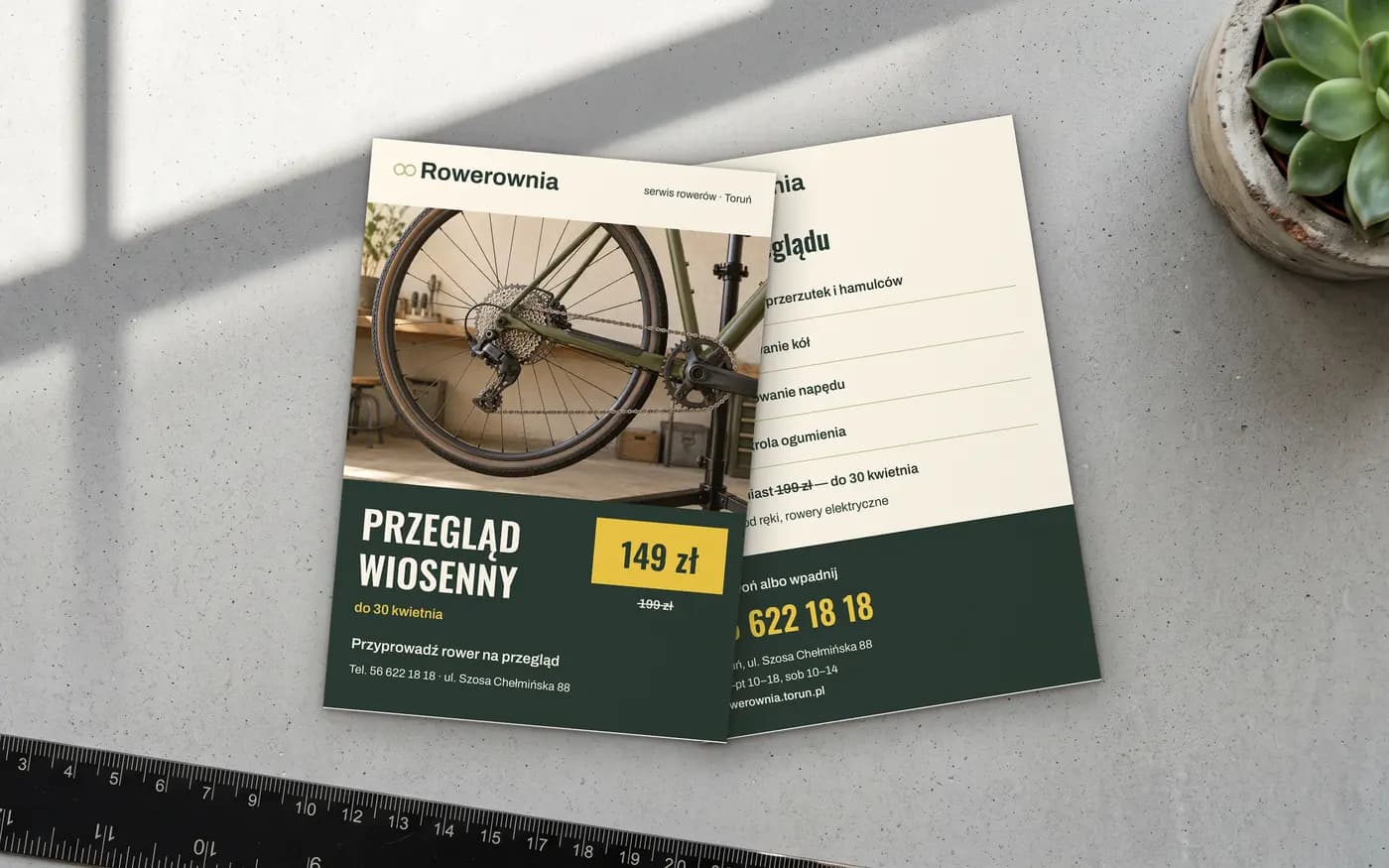 Ulotki EKO: wersja 1 projektu naszego zespołu