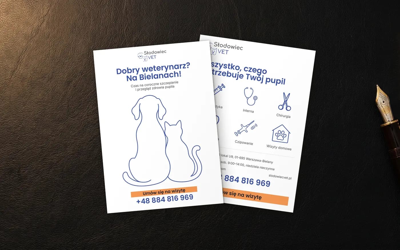 Ulotki: wersja 2 projektu naszego zespołu